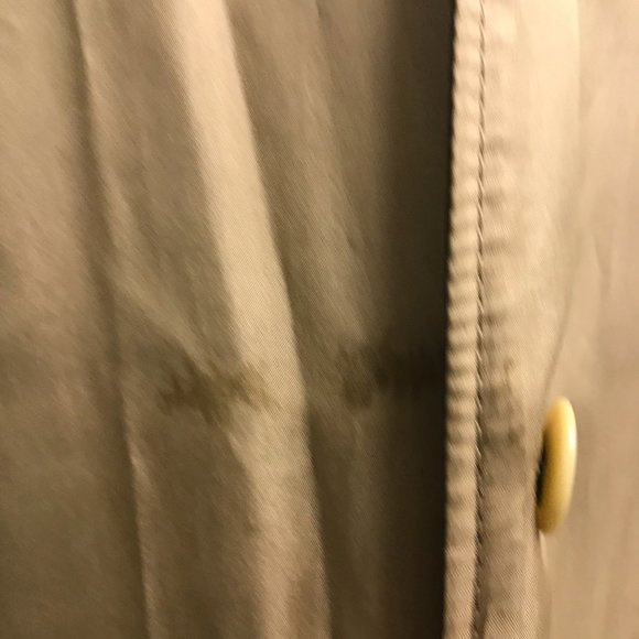 Torras black Spanish Leather to silk reversible trench coat e66 chest 58" - Picture 12 of 14